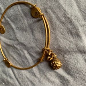 Alex and Ani Jewelry - Alex and ani gold pineapple bracelet Alex and Ani Jewelry - Alex and ani gold pineapple bracelet